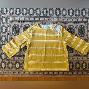 Ace & Jig yellow striped shirt